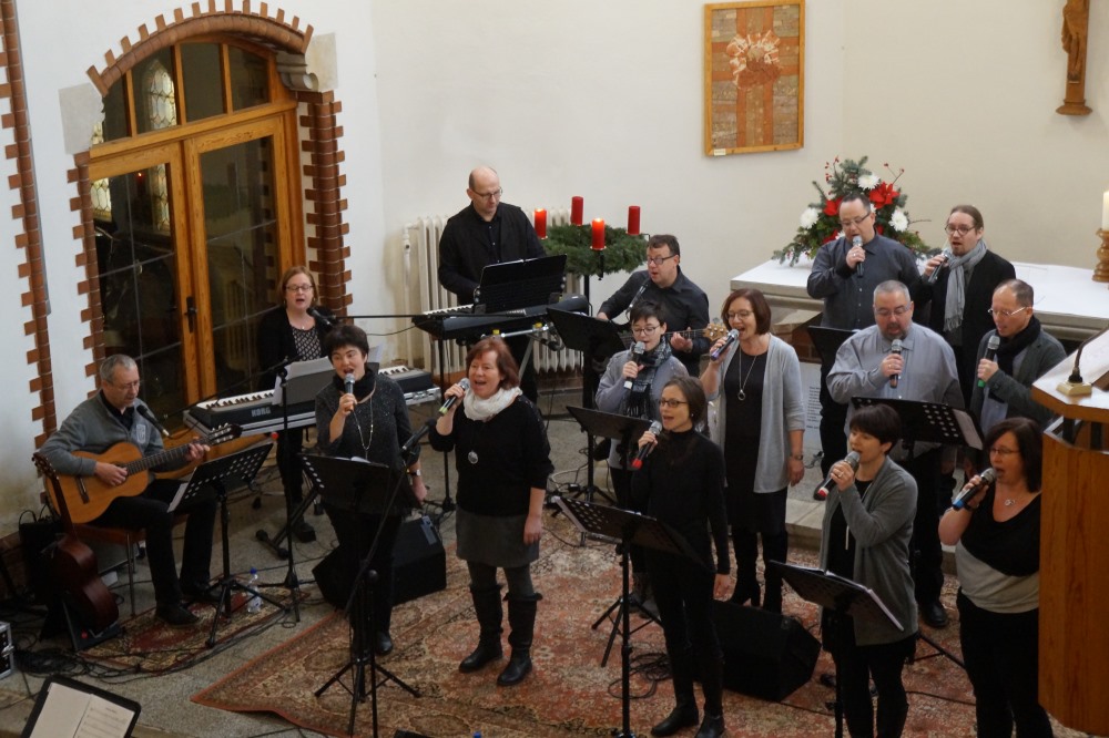 Chor in Hartmannsdorf, 8. Dezember 2019